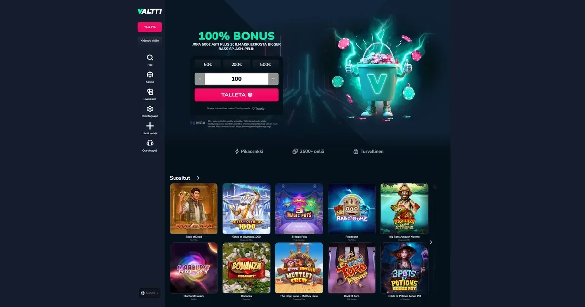Tervetuliaisbonus